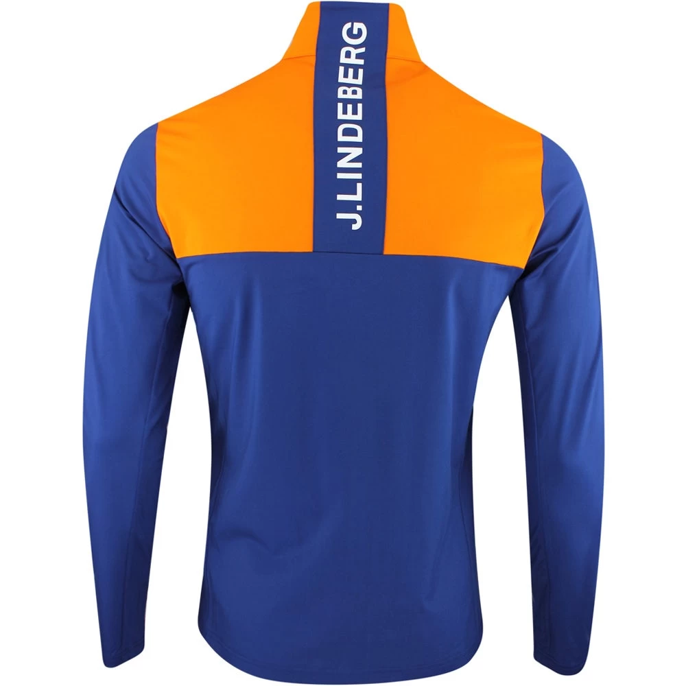 J.Lindeberg Golf Mid Layer - Banks FZ - Estate Blue AW23 5 J.Lindeberg Golf Mid Layer - Banks FZ - Estate Blue AW23 - Image 3