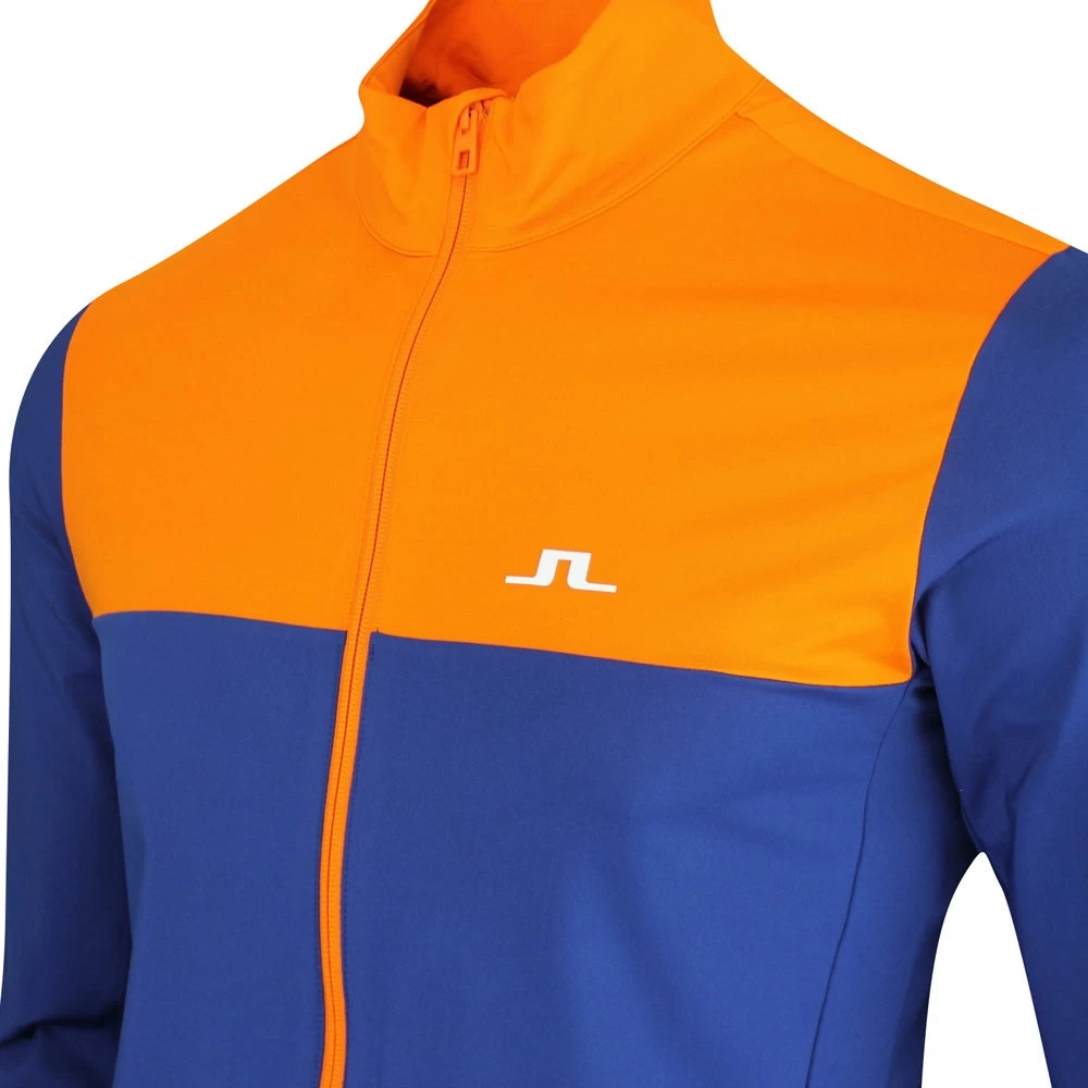 J.Lindeberg Golf Mid Layer - Banks FZ - Estate Blue AW23 6 J.Lindeberg Golf Mid Layer - Banks FZ - Estate Blue AW23 - Image 4