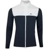 J.Lindeberg Golf Mid Layer - Banks FZ - JL Navy AW23 -Fashion Golf j lindeberg golf mid layer banks fz jl navy aw23 amjs09082 6855 45