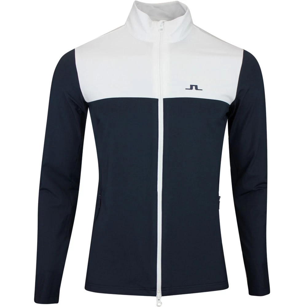 J.Lindeberg Golf Mid Layer - Banks FZ - JL Navy AW23 3 J.Lindeberg Golf Mid Layer - Banks FZ - JL Navy AW23