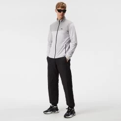 J.Lindeberg Golf Mid Layer - Banks FZ - Light Grey Mel. AW23 -Fashion Golf j lindeberg golf mid layer banks fz light grey mel aw23 amjs09082 u199 45