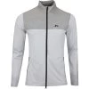 J.Lindeberg Golf Mid Layer - Banks FZ - Light Grey Mel. AW23 -Fashion Golf j lindeberg golf mid layer banks fz light grey mel aw23 amjs09082 u199 49 1