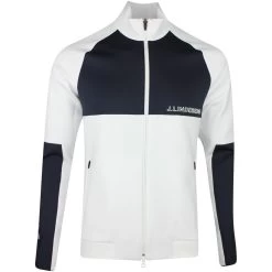 J.Lindeberg Golf Mid Layer - Lazarus FZ - White SS23