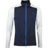 J.Lindeberg Golf Mid Layer - Melker FZ - JL Navy SS23 -Fashion Golf j lindeberg golf mid layer melker fz jl navy ss23 amjs07875 6855 97