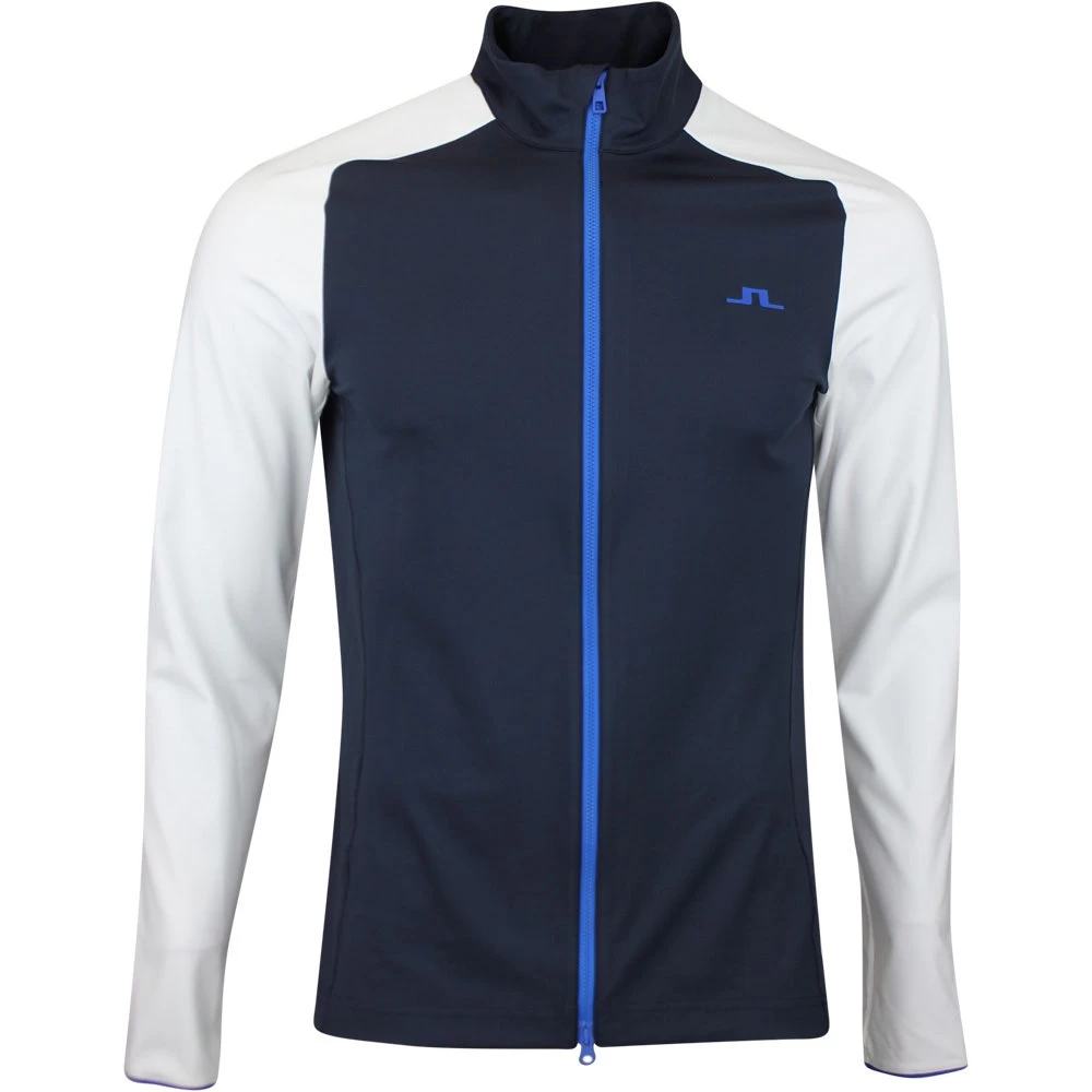 J.Lindeberg Golf Mid Layer - Melker FZ - JL Navy SS23 3 J.Lindeberg Golf Mid Layer - Melker FZ - JL Navy SS23