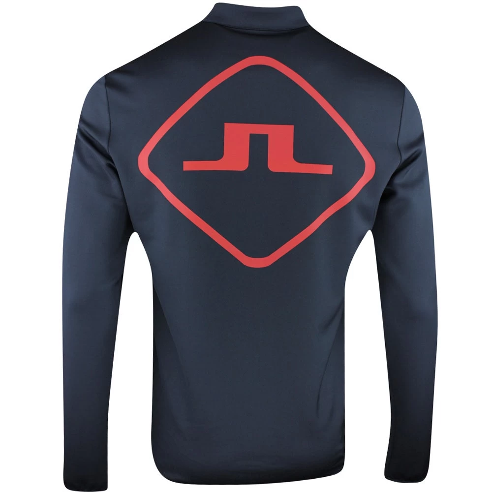 J.Lindeberg Golf Pullover - Castello QZ Mid - JL Navy SS23 5 J.Lindeberg Golf Pullover - Castello QZ Mid - JL Navy SS23 - Image 3