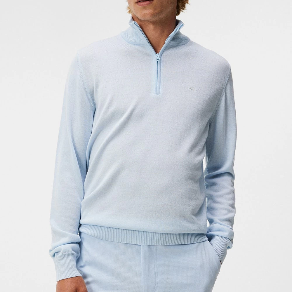 J.Lindeberg Golf Pullover - Kian QZ Sweater - Skyway AW23 7 J.Lindeberg Golf Pullover - Kian QZ Sweater - Skyway AW23 - Image 5