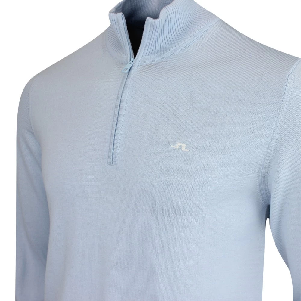 J.Lindeberg Golf Pullover - Kian QZ Sweater - Skyway AW23 6 J.Lindeberg Golf Pullover - Kian QZ Sweater - Skyway AW23 - Image 4