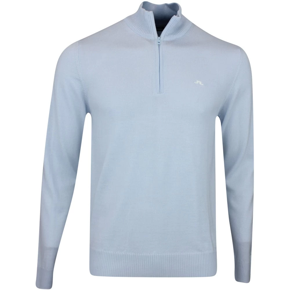 J.Lindeberg Golf Pullover - Kian QZ Sweater - Skyway AW23 3 J.Lindeberg Golf Pullover - Kian QZ Sweater - Skyway AW23