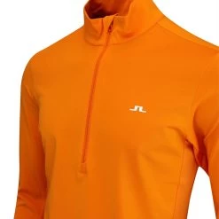 J.Lindeberg Golf Pullover - Luke HZ Mid - Exuberance AW23 -Fashion Golf j lindeberg golf pullover luke hz mid exuberance aw23 amjs09079 i075 39