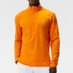 J.Lindeberg Golf Pullover - Luke HZ Mid - Exuberance AW23 -Fashion Golf j lindeberg golf pullover luke hz mid exuberance aw23 amjs09079 i075 69