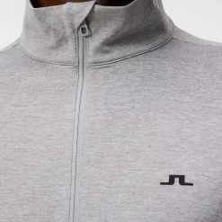 J.Lindeberg Golf Pullover - Luke HZ Mid - Grey Mel. AW23 17 J.Lindeberg Golf Pullover - Luke HZ Mid - Grey Mel. AW23 -Fashion Golf j lindeberg golf pullover luke hz mid grey mel aw23 amjs09079 9363 87
