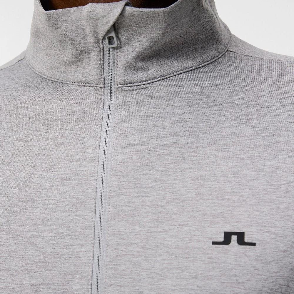 J.Lindeberg Golf Pullover - Luke HZ Mid - Grey Mel. AW23 9 J.Lindeberg Golf Pullover - Luke HZ Mid - Grey Mel. AW23 - Image 7