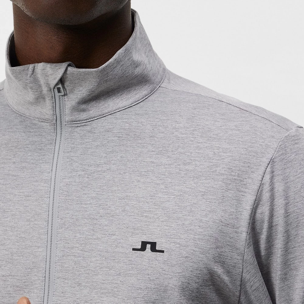 J.Lindeberg Golf Pullover - Luke HZ Mid - Grey Mel. AW23 10 J.Lindeberg Golf Pullover - Luke HZ Mid - Grey Mel. AW23 - Image 8