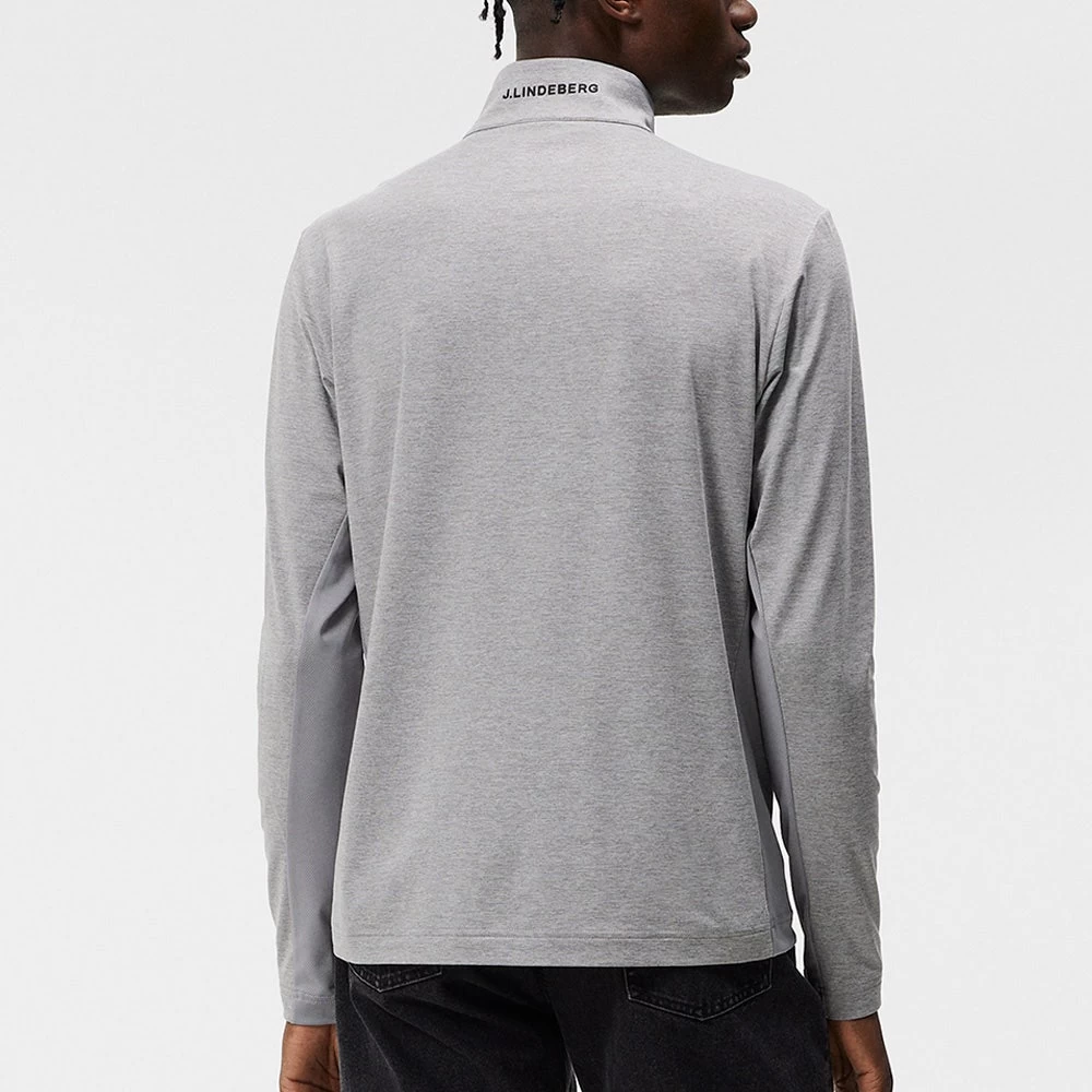 J.Lindeberg Golf Pullover - Luke HZ Mid - Grey Mel. AW23 8 J.Lindeberg Golf Pullover - Luke HZ Mid - Grey Mel. AW23 - Image 6