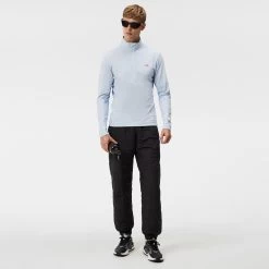 J.Lindeberg Golf Pullover - Luke HZ Mid - Skyway AW23 -Fashion Golf j lindeberg golf pullover luke hz mid skyway aw23 amjs09079 o010 60