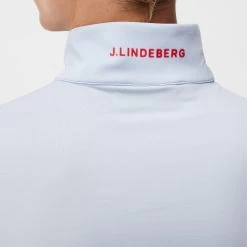 J.Lindeberg Golf Pullover - Luke HZ Mid - Skyway AW23 -Fashion Golf j lindeberg golf pullover luke hz mid skyway aw23 amjs09079 o010 61