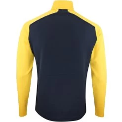 J.Lindeberg Golf Pullover - Terry HZ Mid - Citrus SS23 -Fashion Golf j lindeberg golf pullover terry hz mid citrus ss23 amjs07868 i040 78