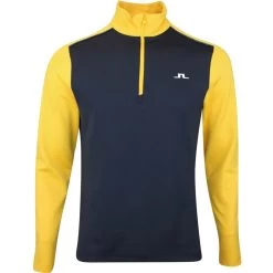 J.Lindeberg Golf Pullover - Terry HZ Mid - Citrus SS23