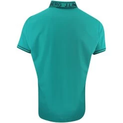 J.Lindeberg Golf Shirt - Austin Regular Fit - Proud Peacock AW23 -Fashion Golf j lindeberg golf shirt austin regular fit proud peacock aw23 gmjt08847 m501 92