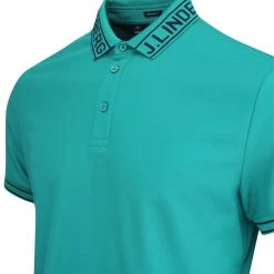J.Lindeberg Golf Shirt - Austin Regular Fit - Proud Peacock AW23 -Fashion Golf j lindeberg golf shirt austin regular fit proud peacock aw23 gmjt08847 m501 93
