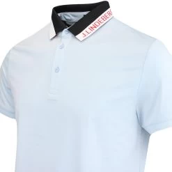 J.Lindeberg Golf Shirt - Ben Regular Fit - Skyway AW23 -Fashion Golf j lindeberg golf shirt ben regular fit skyway aw23 gmjt08558 o010 17