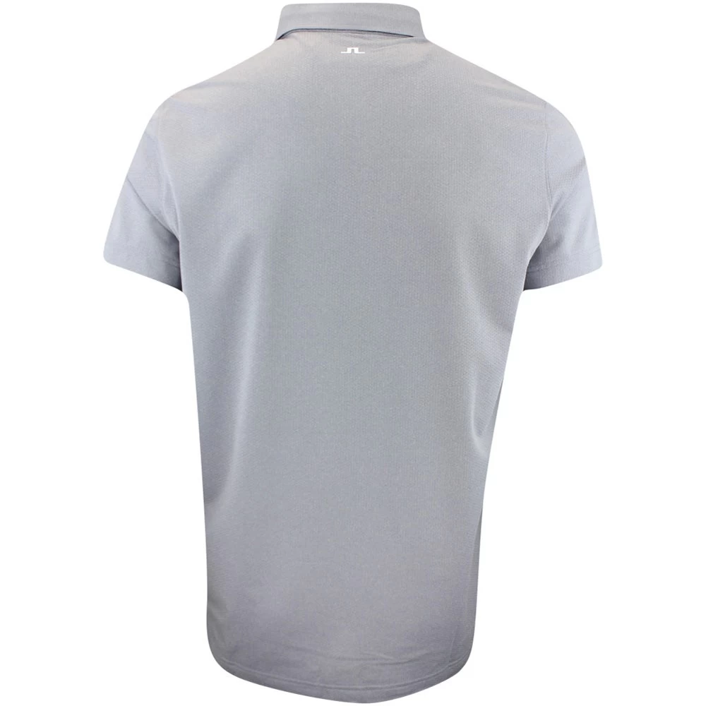 J.Lindeberg Golf Shirt - Bridge Regular Fit - Grey Mel. AW23 5 J.Lindeberg Golf Shirt - Bridge Regular Fit - Grey Mel. AW23 - Image 3