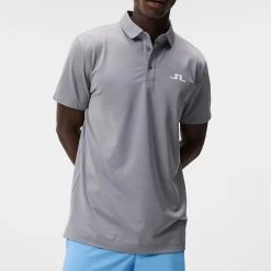 J.Lindeberg Golf Shirt - Bridge Regular Fit - Grey Mel. AW23 15 J.Lindeberg Golf Shirt - Bridge Regular Fit - Grey Mel. AW23 -Fashion Golf j lindeberg golf shirt bridge regular fit grey mel aw23 gmjt08838 9363 35