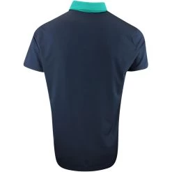 J.Lindeberg Golf Shirt - Hans Regular Fit - Proud Peacock AW23 -Fashion Golf j lindeberg golf shirt hans regular fit proud peacock aw23 gmjt08586 m501 52