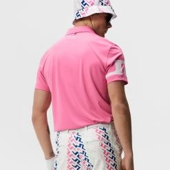 J.Lindeberg Golf Shirt - Heath Regular Fit - Azalea Pink HS23 18 J.Lindeberg Golf Shirt - Heath Regular Fit - Azalea Pink HS23 -Fashion Golf j lindeberg golf shirt heath regular fit azalea pink hs23 gmjt09778 s098 3