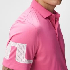 J.Lindeberg Golf Shirt - Heath Regular Fit - Azalea Pink HS23 20 J.Lindeberg Golf Shirt - Heath Regular Fit - Azalea Pink HS23 -Fashion Golf j lindeberg golf shirt heath regular fit azalea pink hs23 gmjt09778 s098 5
