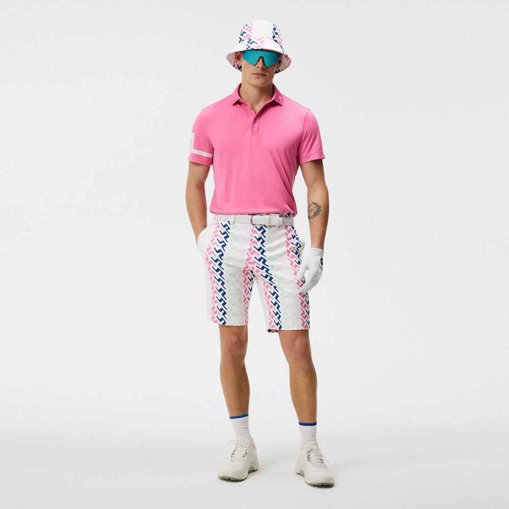 J.Lindeberg Golf Shirt - Heath Regular Fit - Azalea Pink HS23 12 J.Lindeberg Golf Shirt - Heath Regular Fit - Azalea Pink HS23 - Image 10