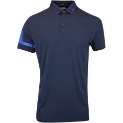 J.Lindeberg Golf Shirt - Heath Regular Fit - JL Navy AW23