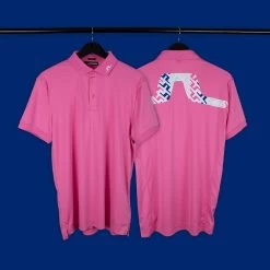 J.Lindeberg Golf Shirt - KV Regular Fit - Azalea Pink HS23 -Fashion Golf j lindeberg golf shirt kv regular fit azalea pink hs23 gmjt10009 s098 8