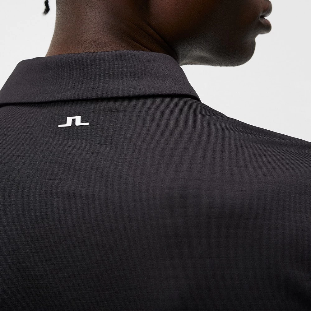 J.Lindeberg Golf Shirt - Lowell Slim Fit - Black AW23 10 J.Lindeberg Golf Shirt - Lowell Slim Fit - Black AW23 - Image 8