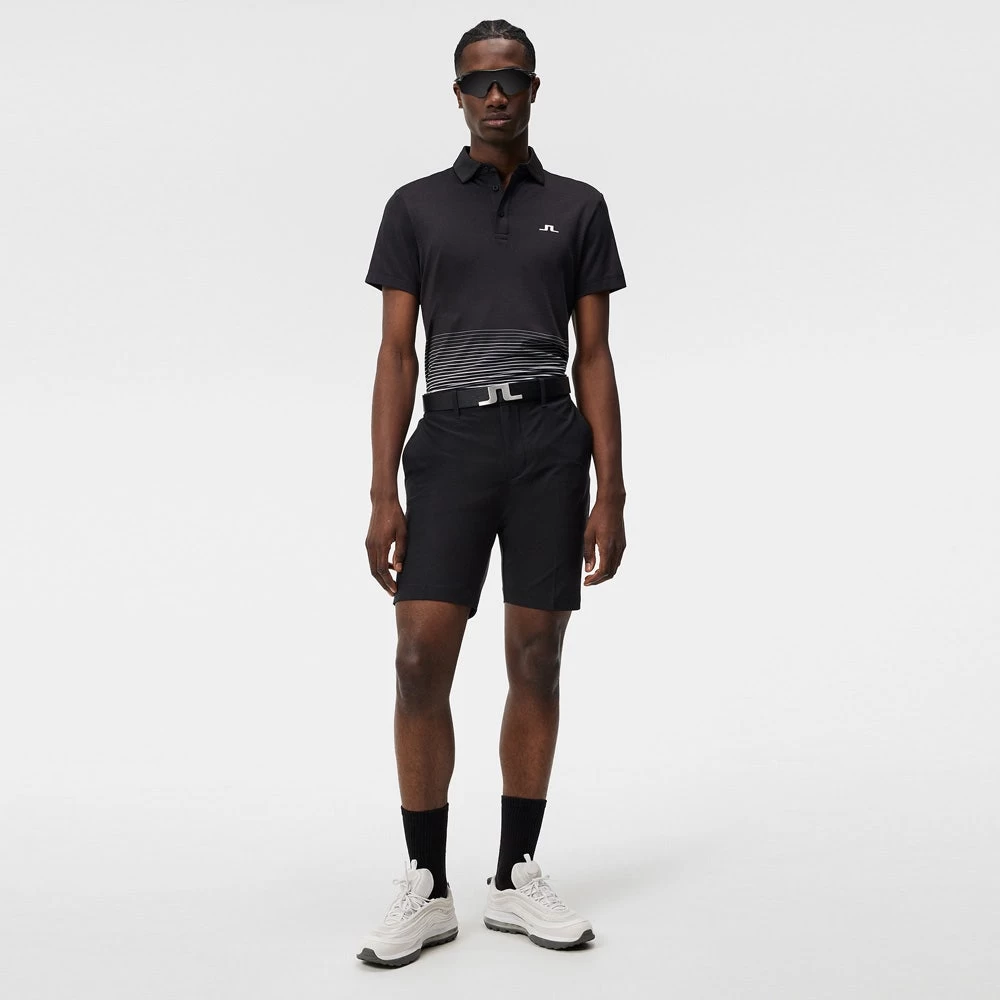 J.Lindeberg Golf Shirt - Lowell Slim Fit - Black AW23 11 J.Lindeberg Golf Shirt - Lowell Slim Fit - Black AW23 - Image 9