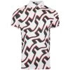 J.Lindeberg Golf Shirt - Tour Tech Print Reg Fit - Wave Bridge AW23 -Fashion Golf j lindeberg golf shirt tour tech print reg fit wave bridge aw23 gmjt08576 a038 149