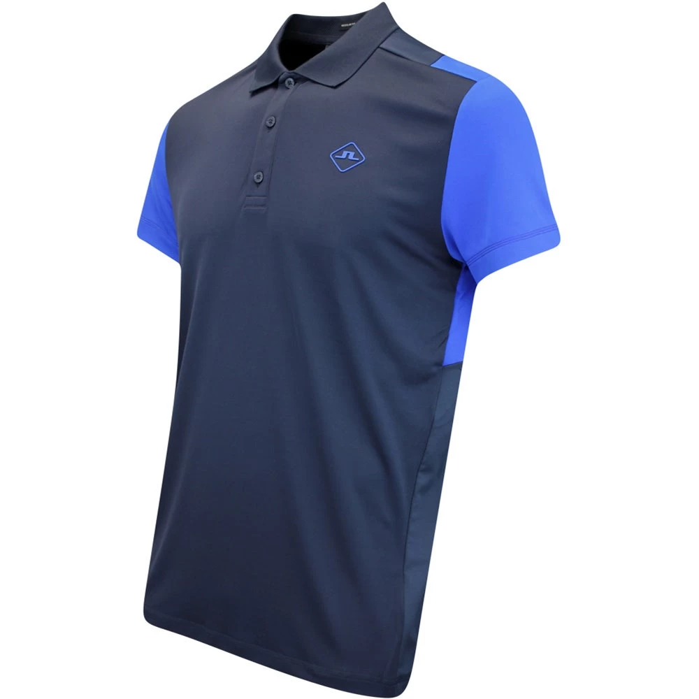 J.Lindeberg Golf Shirt - Zak Regular Fit - JL Navy AW23 4 J.Lindeberg Golf Shirt - Zak Regular Fit - JL Navy AW23 - Image 2
