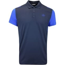 J.Lindeberg Golf Shirt - Zak Regular Fit - JL Navy AW23