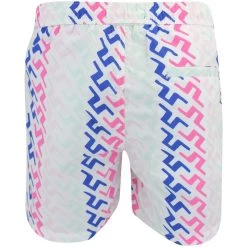 J.Lindeberg Golf Shorts - Banks Miami Swim Trunks - Pink Bridge HS23 -Fashion Golf j lindeberg golf shorts banks miami swim trunks pink bridge hs23 gmpa08521 s190 26