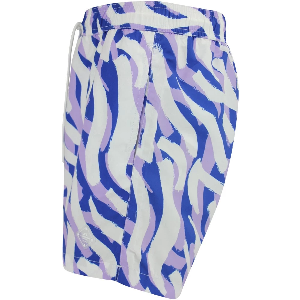 J.Lindeberg Golf Shorts - Banks Miami Swim Trunks - Purple Zebra HS23 4 J.Lindeberg Golf Shorts - Banks Miami Swim Trunks - Purple Zebra HS23 - Image 2