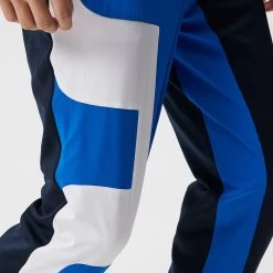 J.Lindeberg Athleisure Joggers - Benjamin Stretch Fleece - Navy SS23 -Fashion Golf j lindeberg golf trousers benjamin pant jl navy ss23 amjs08048 6855 e