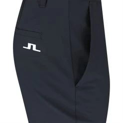 J.Lindeberg Golf Trousers - Cuff Jogger Pant - Black AW23 -Fashion Golf j lindeberg golf trousers cuff jogger pant black ss23 gmpa07909 9999 o