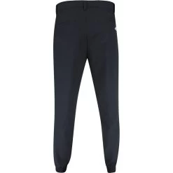 J.Lindeberg Golf Trousers - Cuff Jogger Pant - Black AW23 -Fashion Golf j lindeberg golf trousers cuff jogger pant black ss23 gmpa07909 9999 p