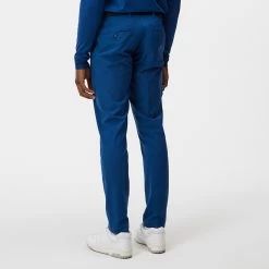 J.Lindeberg Golf Trousers - Ellott Pant - Estate Blue AW23 -Fashion Golf j lindeberg golf trousers ellott pant estate blue aw23 gmpa08613 o341 2