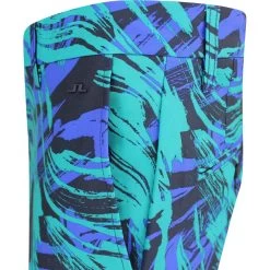 J.Lindeberg Golf Trousers - Ellott Print Pant - Death Valley AW23 -Fashion Golf j lindeberg golf trousers ellott print pant death valley aw23 gmpa08648 m503 101