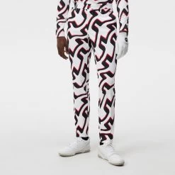 J.Lindeberg Golf Trousers - Ellott Print Pant - Wave Bridge AW23 -Fashion Golf j lindeberg golf trousers ellott print pant wave bridge aw23 gmpa08648 a038 22