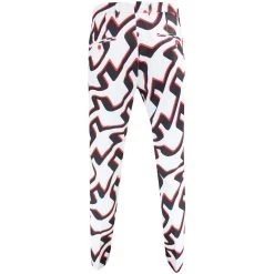 J.Lindeberg Golf Trousers - Ellott Print Pant - Wave Bridge AW23 -Fashion Golf j lindeberg golf trousers ellott print pant wave bridge aw23 gmpa08648 a038 92