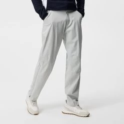 J.Lindeberg Waterproof Golf Trousers - Hills Pant - High Rise SS23 -Fashion Golf j lindeberg golf trousers hills rain pant high rise ss23 ampa07520 u232 b