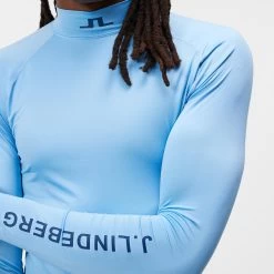 J.Lindeberg Golf Base Layer - Aello SC - Little Boy Blue AW23 -Fashion Golf j lindeberg edit 0022 gmjt08563 o092 006 original